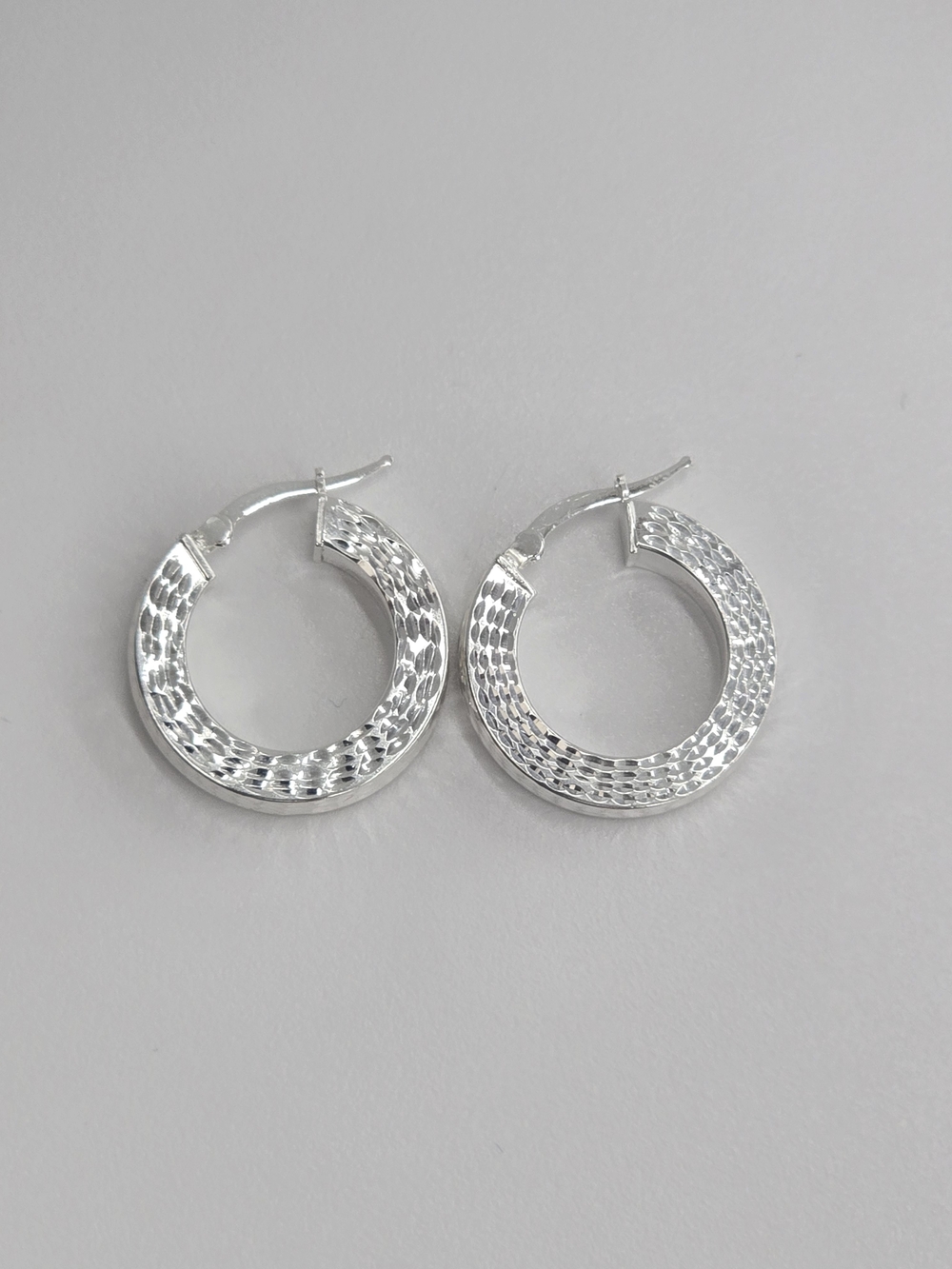 925 Sterling Silver Hoop Earring